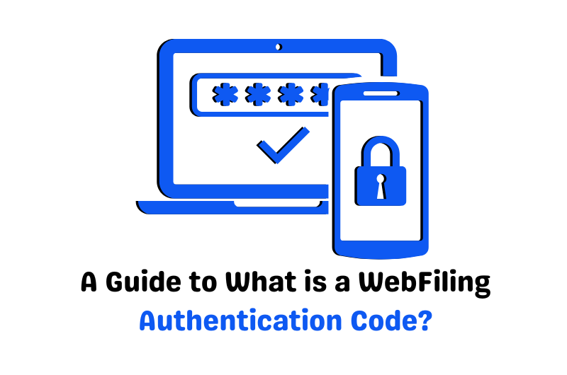 What is a WebFiling authentication code