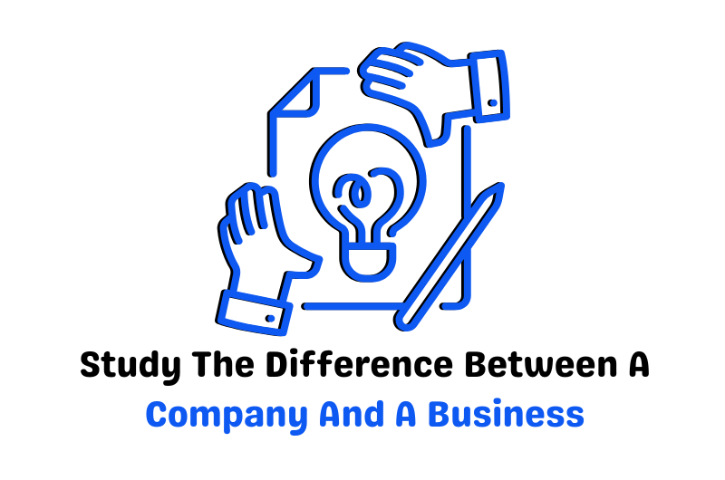 difference between a company and a business
